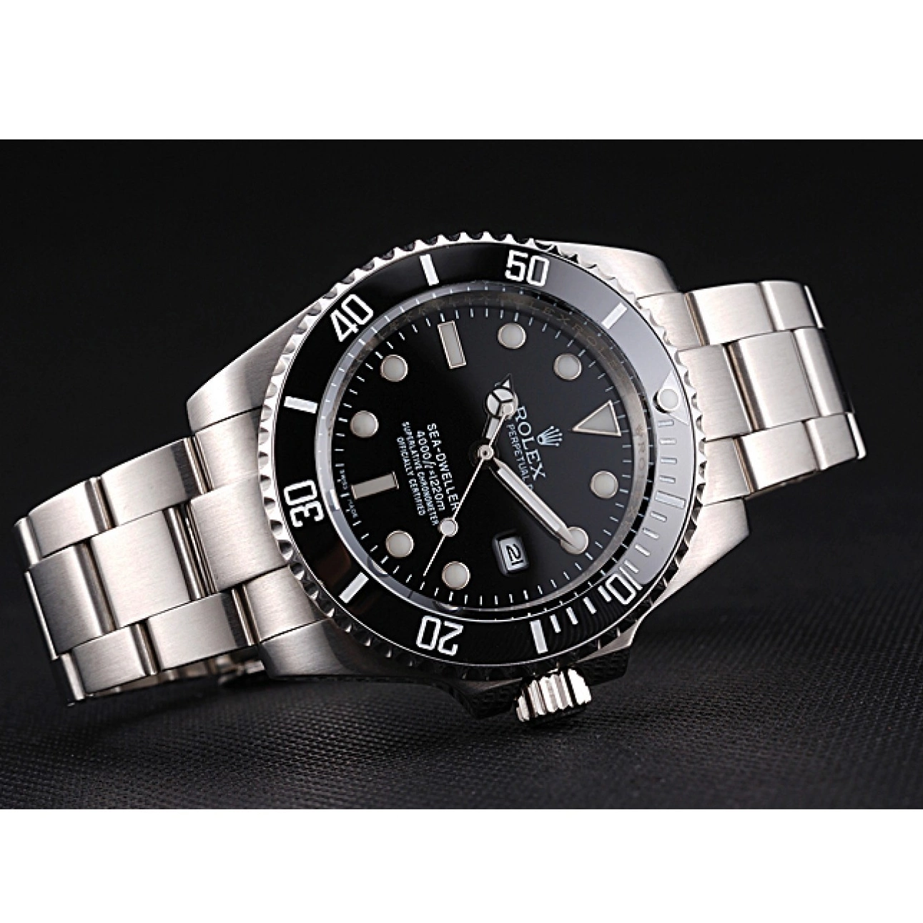 MiroTime 0728 Rolex Sky Dwellerr Black Dial Stainless Steel Case And Bracelet 622837